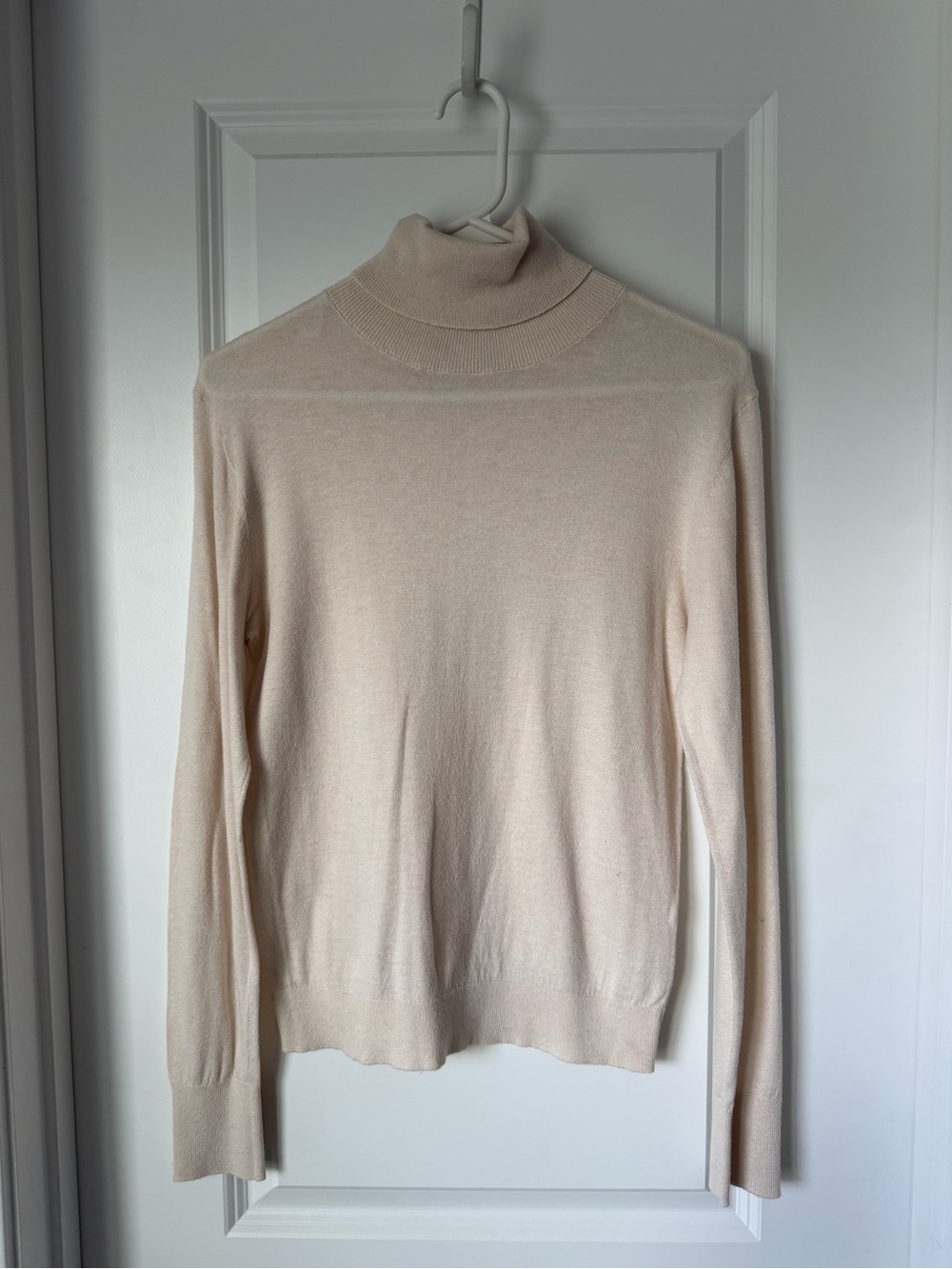 Zara Cream Turtleneck Sweater